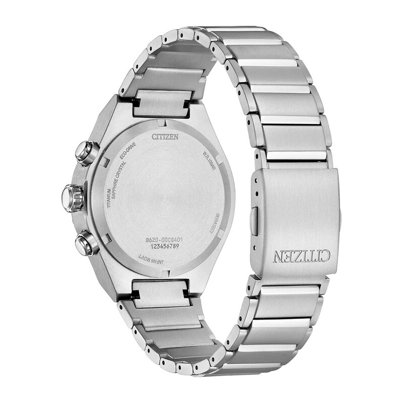 Citizen Zenshin Senkei Chronograph Silver Dial Watch CA4690-51A