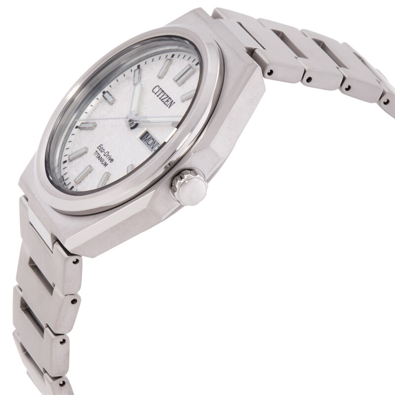 NWT Citizen Zenshin Three-hand White Dial Watch Citizen Zenshin Three-Hand White Dial Super Titanium Eco  main image 3