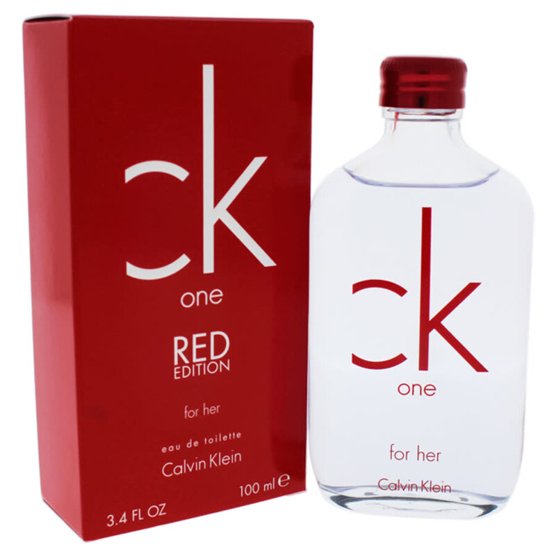   ck one red for him 香水 Calvin Klein CK One Red Edition / Calvin Klein EDT Spray 3.4 oz (w