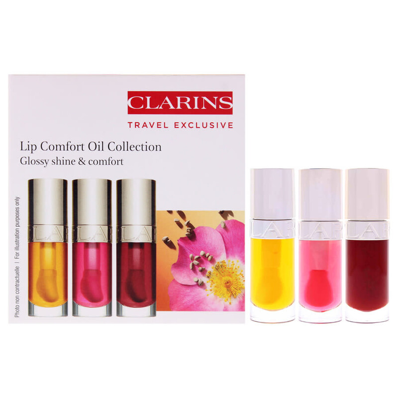 Clarins Ladies Lip Comfort Oil Collection Gift Set Makeup