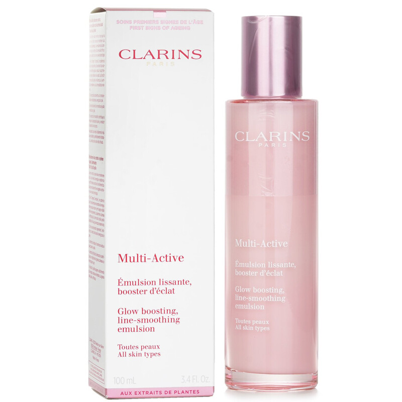 Clarins Multi-Active Glow Boosting Line-Smoothing Emulsion 3.4 oz