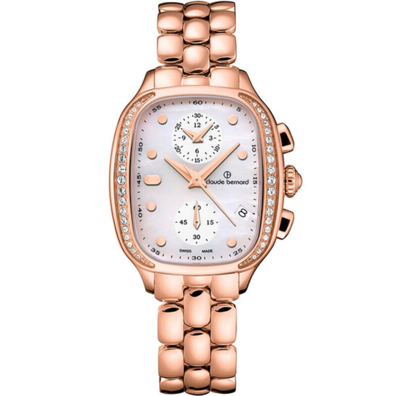 Claude Bernard Dress Code Chronograph Ladies Watch 10800 37RPM
