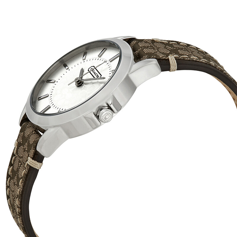Coach Classic Signature White Dial Ladies Watch 14501525  display picture 1