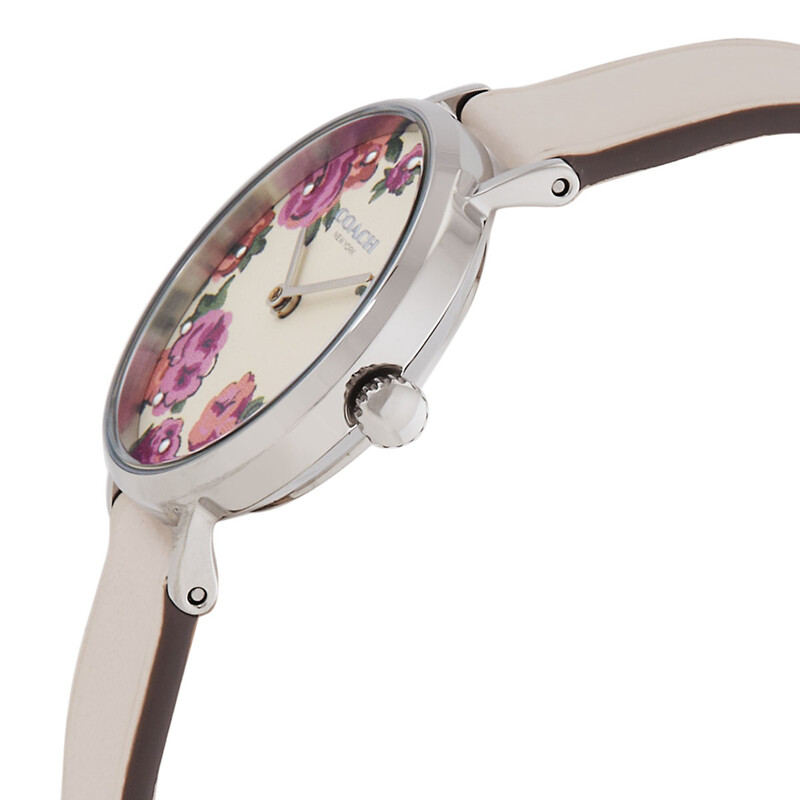 Coach Flower Dial Quartz Perry Gift Set Watch 14000094 - Watches
