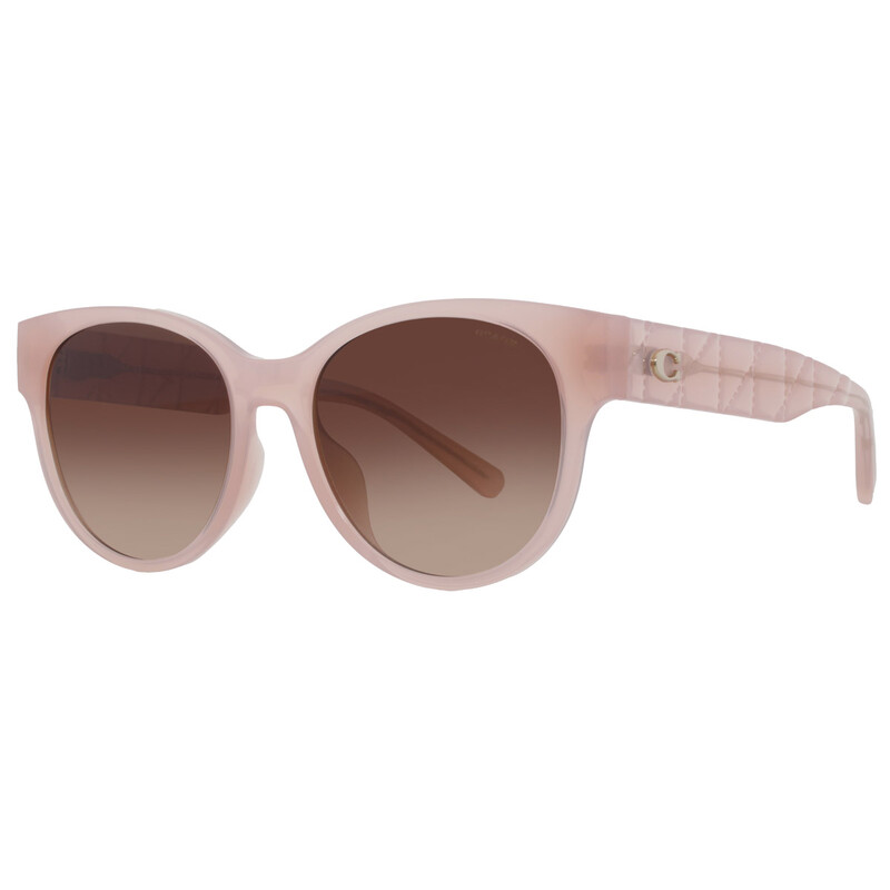 Coach Gradient Brown Oval Ladies Sunglasses HC8430D 511374  display picture 1