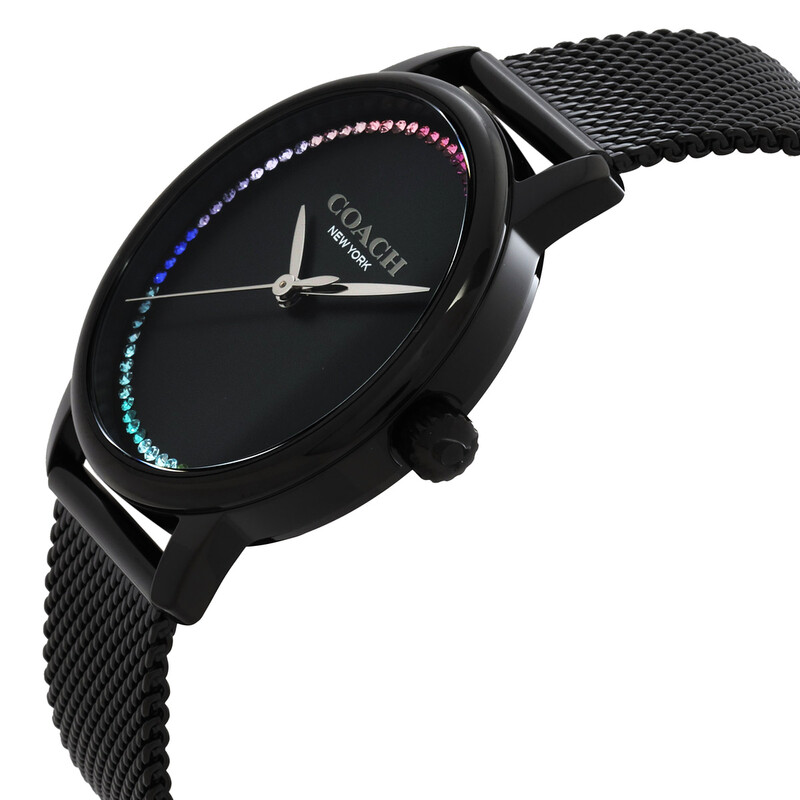 Coach Grand Quartz Black Dial Ladies Watch 14504070  display picture 1