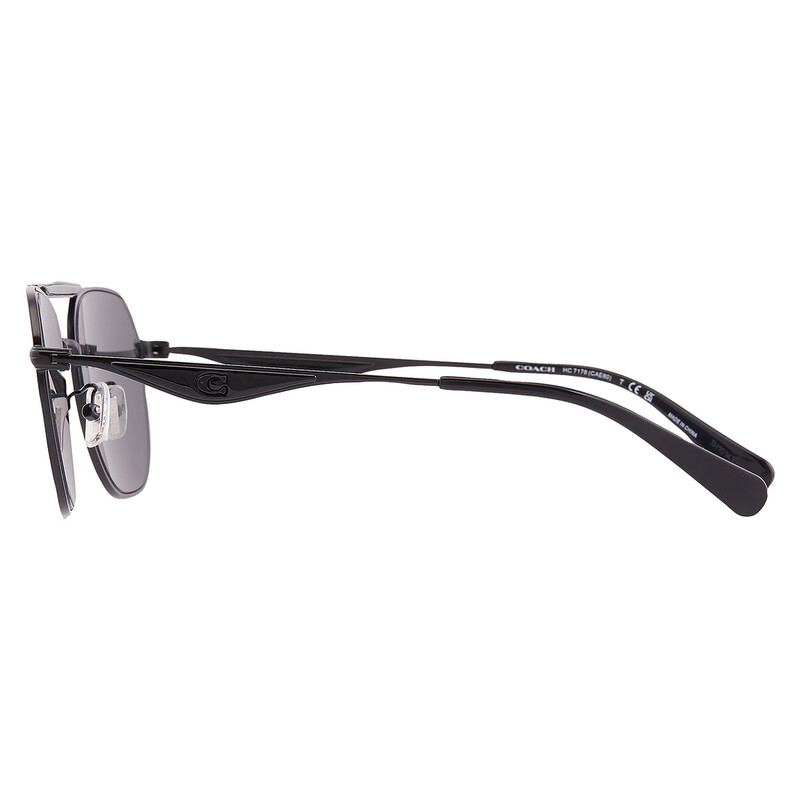 Coach Grey Pilot Men's Sunglasses HC7178 939387 57 725125529112