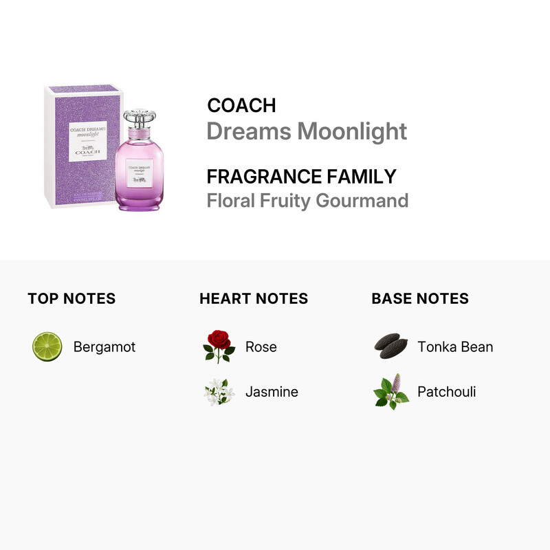 Coach Ladies Dreams Moonlight EDP Spray 2.0 oz Fragrances