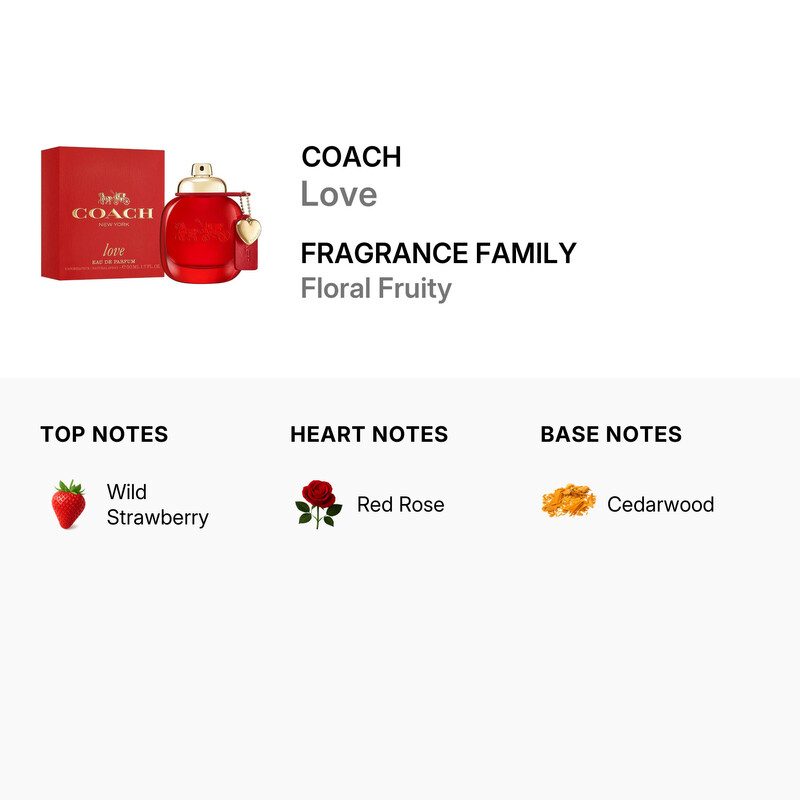 Coach Ladies Love EDP 1.7 oz Fragrances 3386460142182 - Fragrances