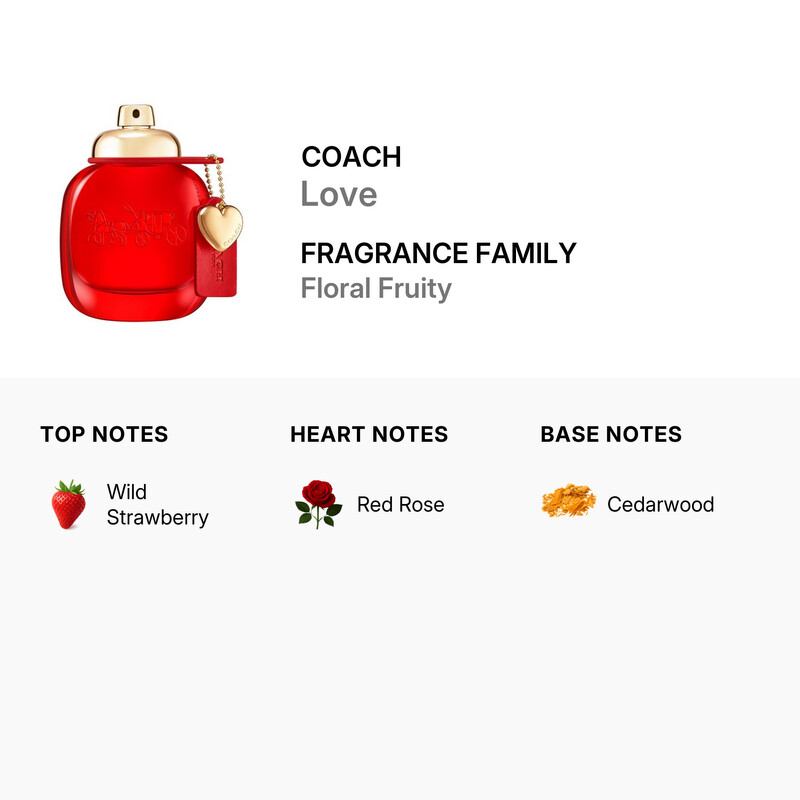 Coach Ladies Love EDP Spray 3.04 oz Fragrances 3386460142175