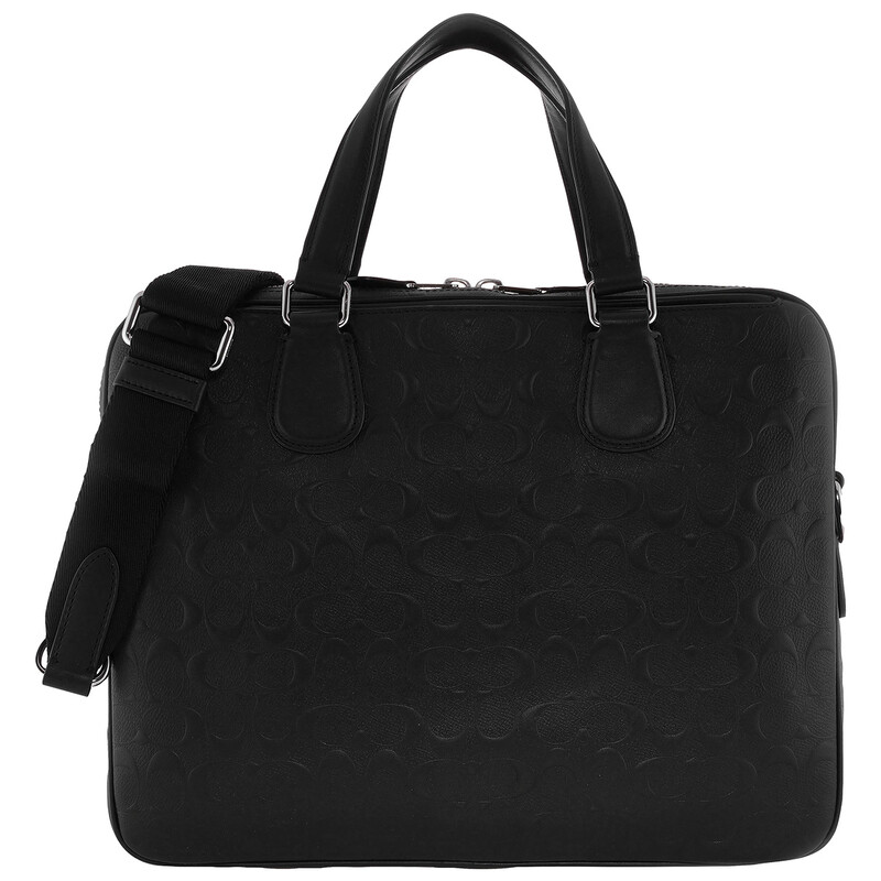 Coach Men's Hudson 5 Bag 54932 SV/BK 889532535507 - Handbags