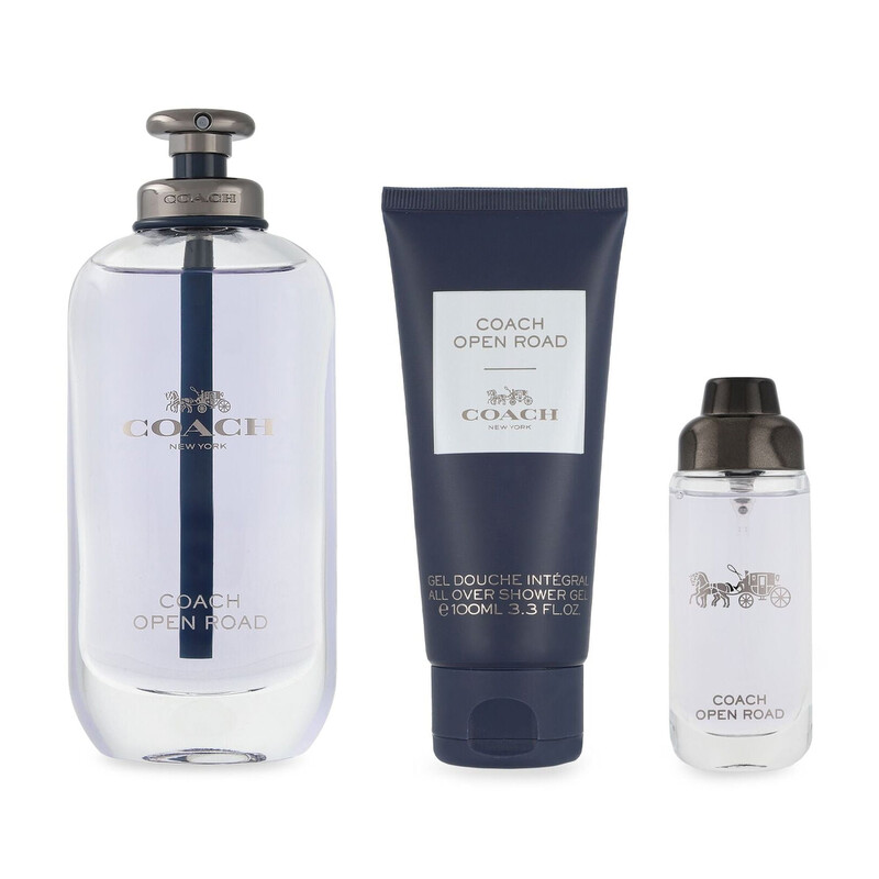Coach Men's Open Road 3pcs EDT Gift Set Fragrances 3386460134774