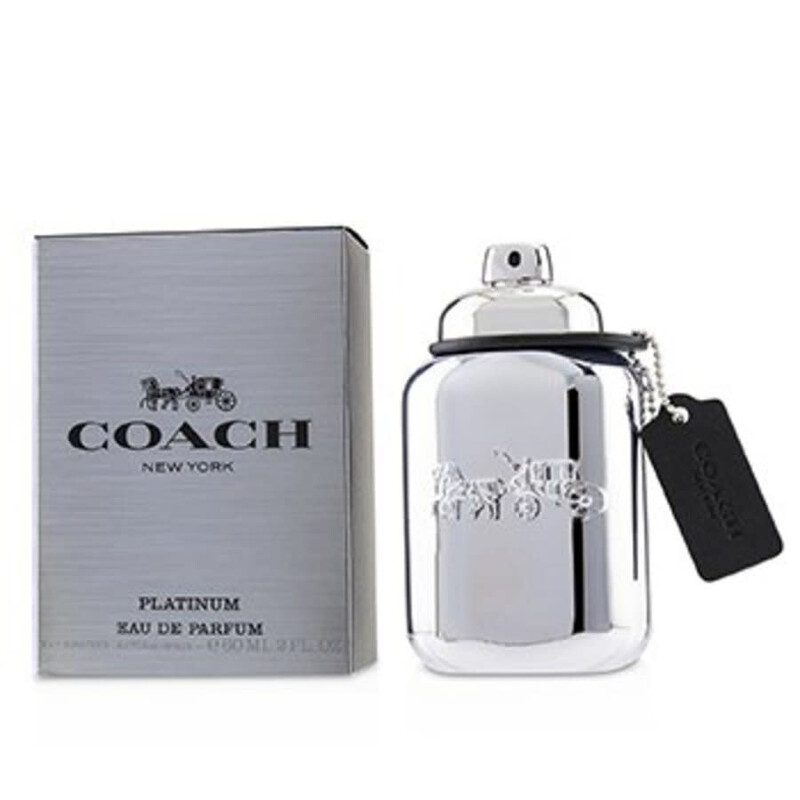 Coach Men's Platinum EDP Spray 2 oz (60 ml) 3386460096874