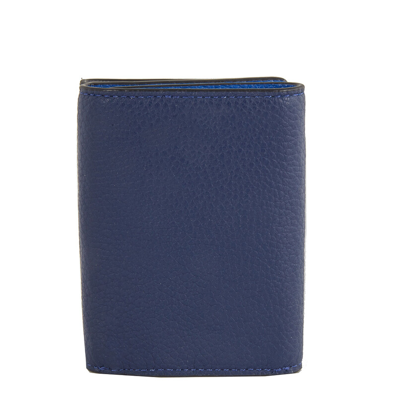 Coach Origami Colorblock Leather Coin Wallet 89426 PWS