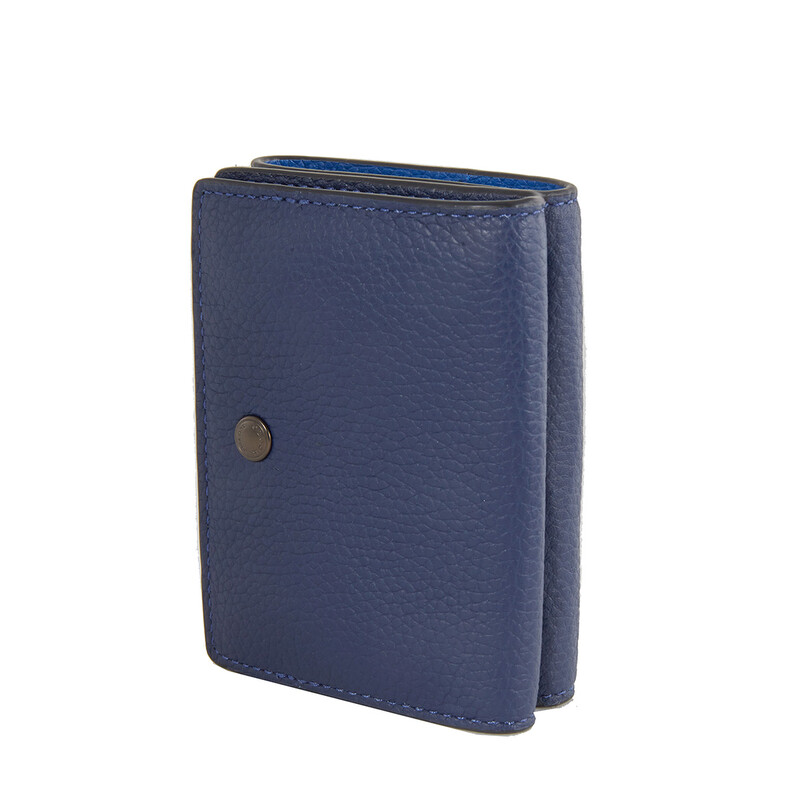 Coach Origami Colorblock Leather Coin Wallet 89426 PWS