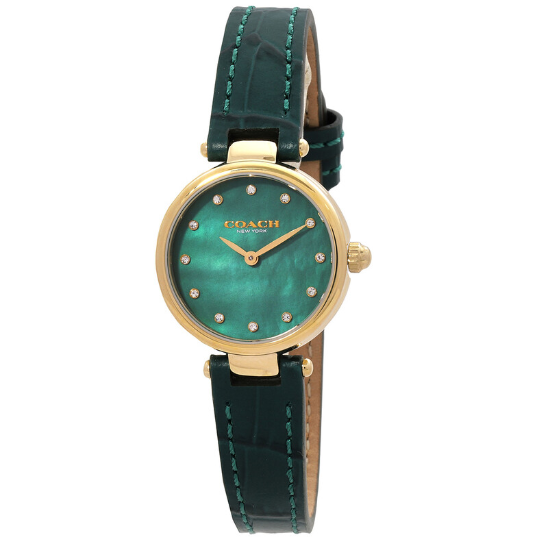 Coach Park Quartz Green Dial Ladies Watch 14503534 885997361552