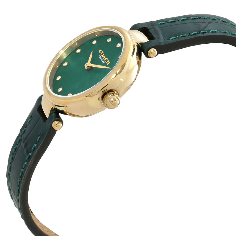 Coach Park Quartz Green Dial Ladies Watch 14503534 885997361552