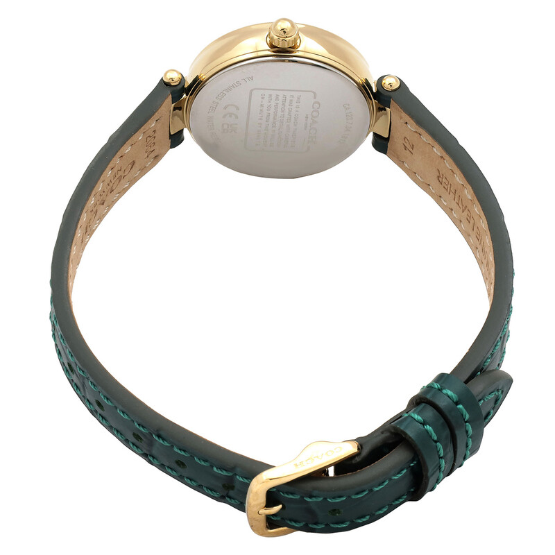 Coach Park Quartz Green Dial Ladies Watch 14503534 885997361552