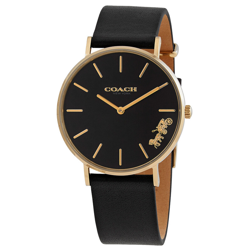Coach PERRY Quartz Black Dial Ladies Watch 14503333 885997330404 ...