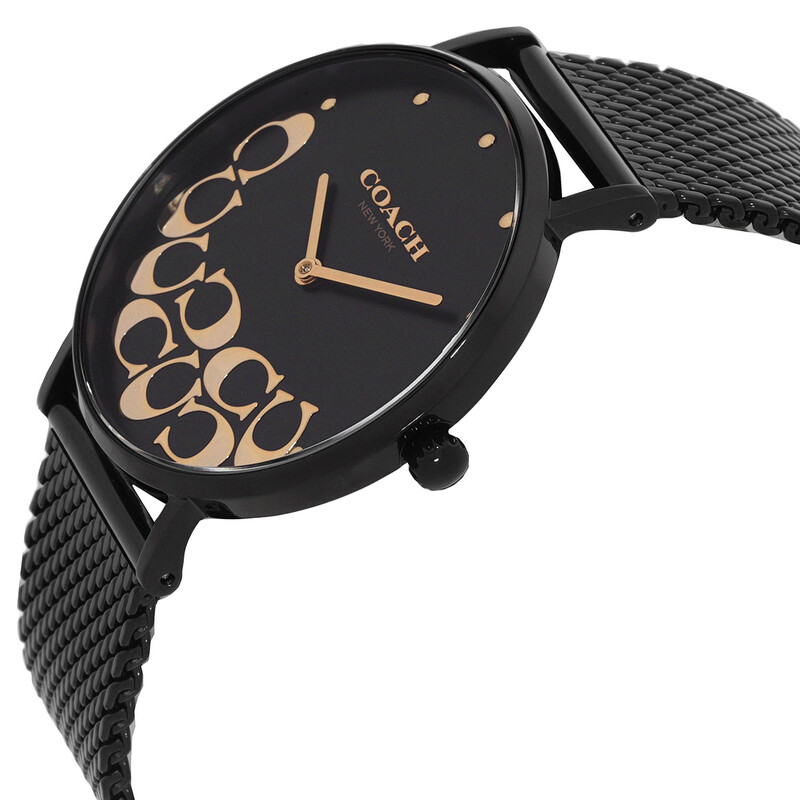 Coach Perry Quartz Black Dial Ladies Watch 14503826 885997414906 ...