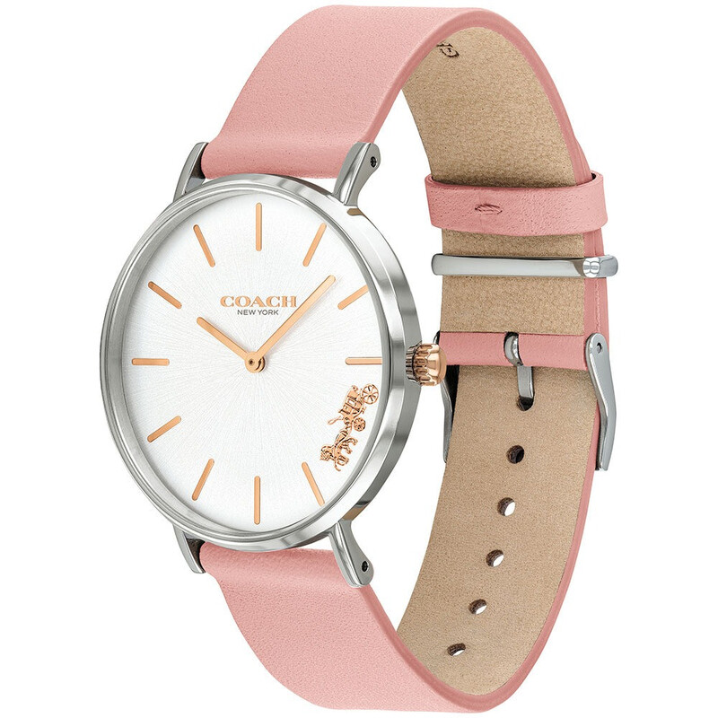 Coach Perry Quartz Silver Dial Ladies Watch 14503258 885997307734 ...