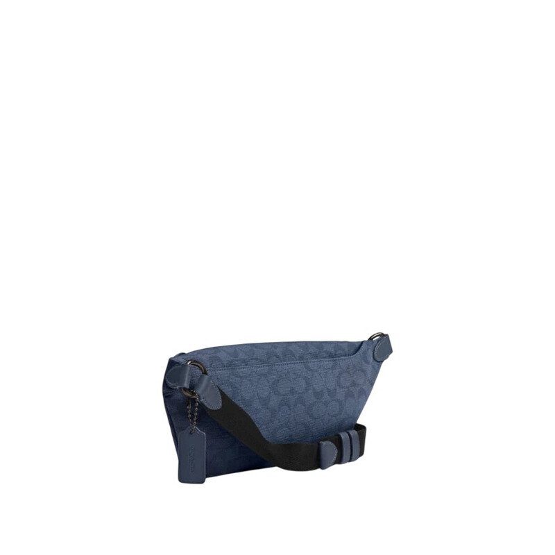 Coach Signature Canvas Jacquard League Belt Bag CU008 D61