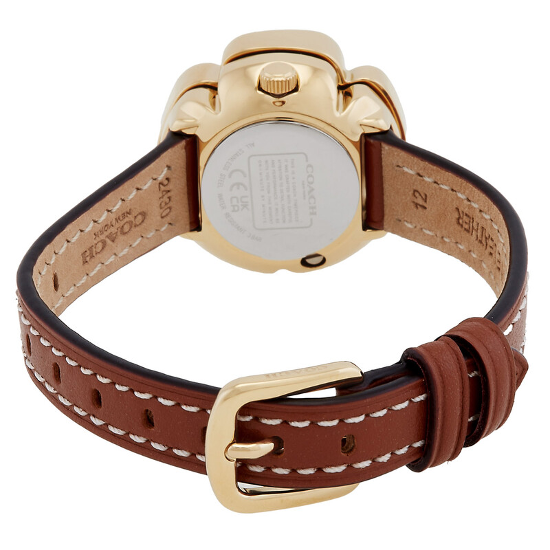 Coach Tea Rose Quartz Gold Dial Ladies Watch 14504149 - Watches