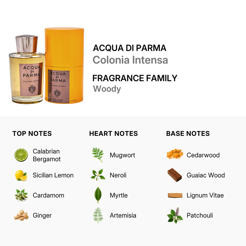 Acqua Di Parma Colonia Intensa / Acqua Di Parma EDC Spray 6 oz