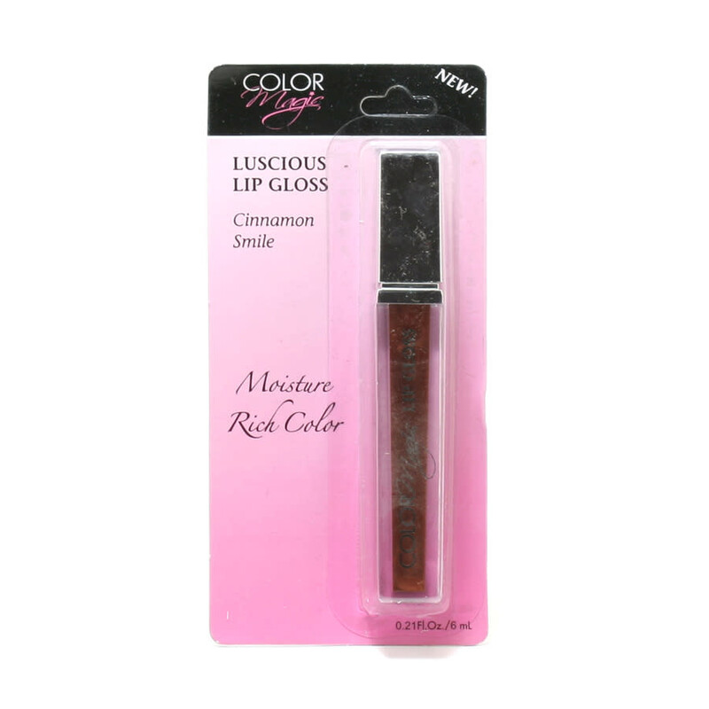 Color Magic Ladies Lip Gloss 0.21 oz Cinnamon Smile Makeup 895589400057 ...