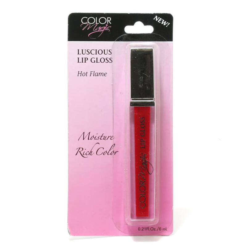 Color Magic Ladies Lip Gloss 0.21 oz Hot Flame Makeup 895589400040 ...
