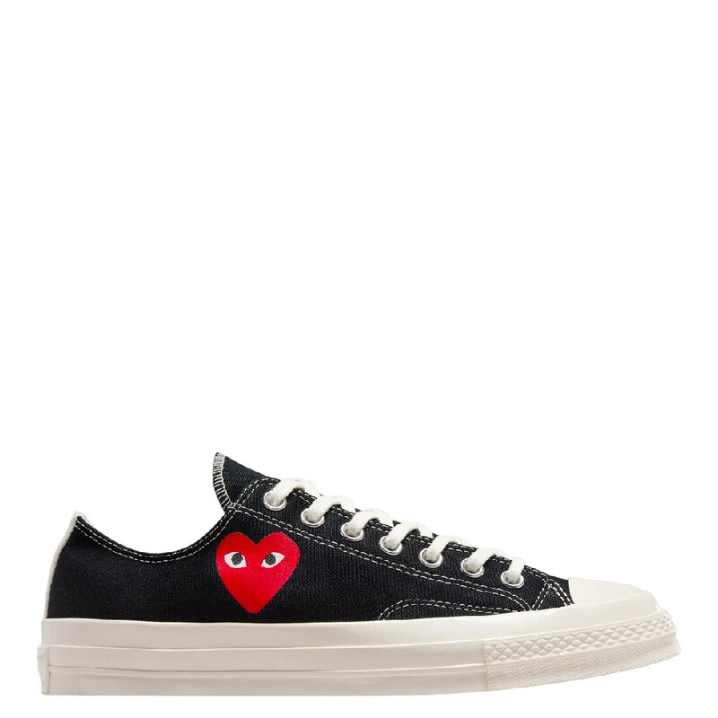 Comme Des Garcons Play X Converse Heart Sneakers, Brand Size 8