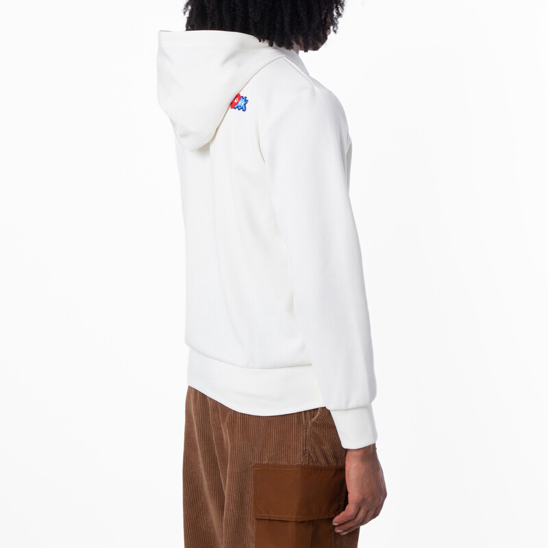 Comme Des Garcons Play x Invader Zip Hoodie, Size X-Large P1T334