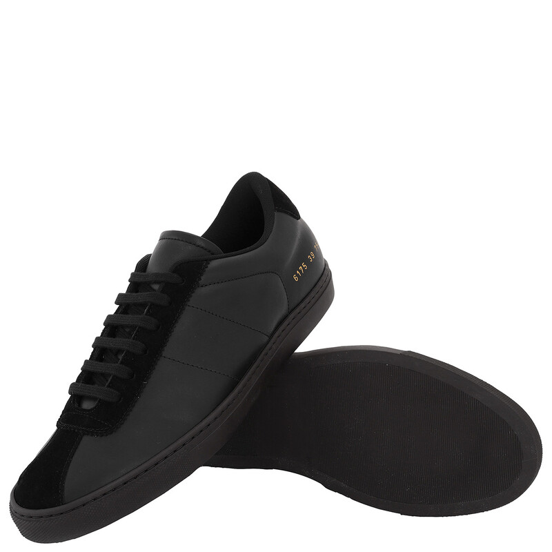 Common Projects Black Field Trainers, Brand Size 36 ( US Size 6
