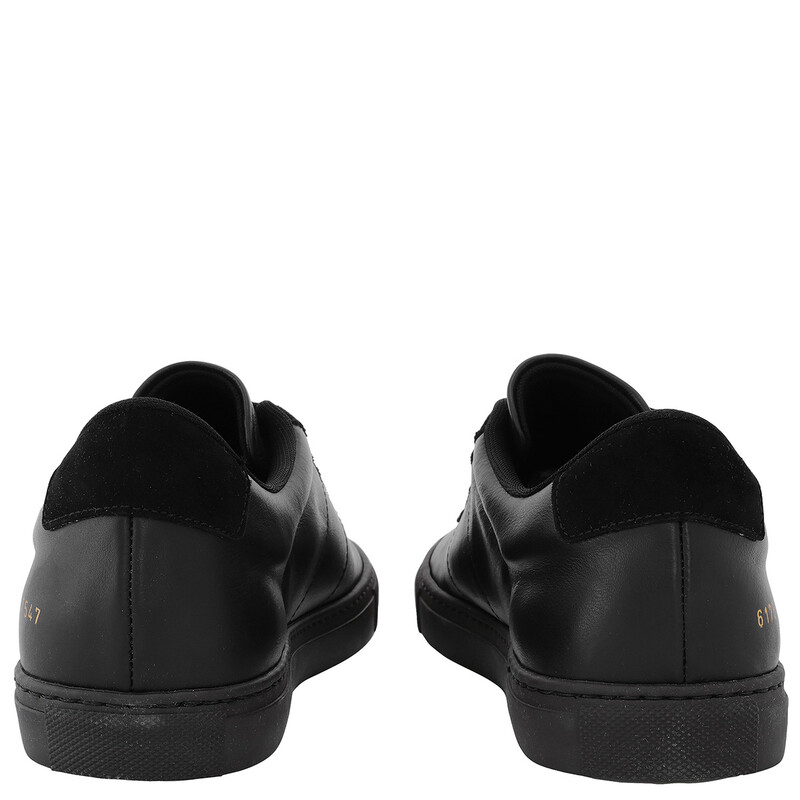 【COMMON PROJECTS】 レザー スニーカー 36 Common Projects Black Field Trainers, Brand Size 36 ( US Size 6