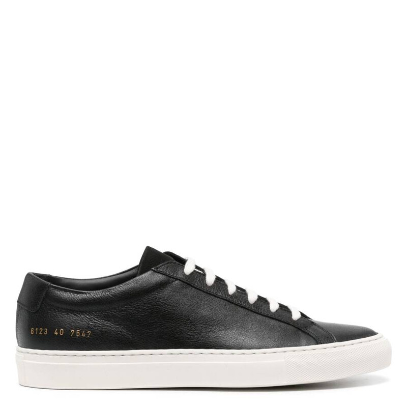 Common Projects Black Nubuck Achilles Sneakers, Brand Size 35 ( US