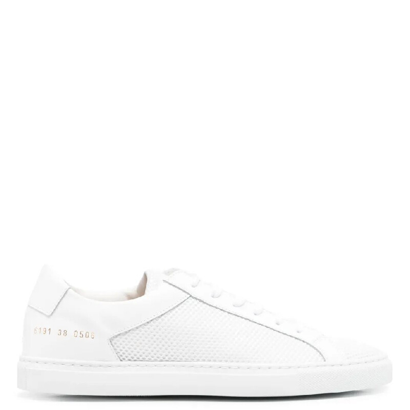Common Projects Retro Mesh Leather Sneakers, Brand Size 35 (US Size 5 ...