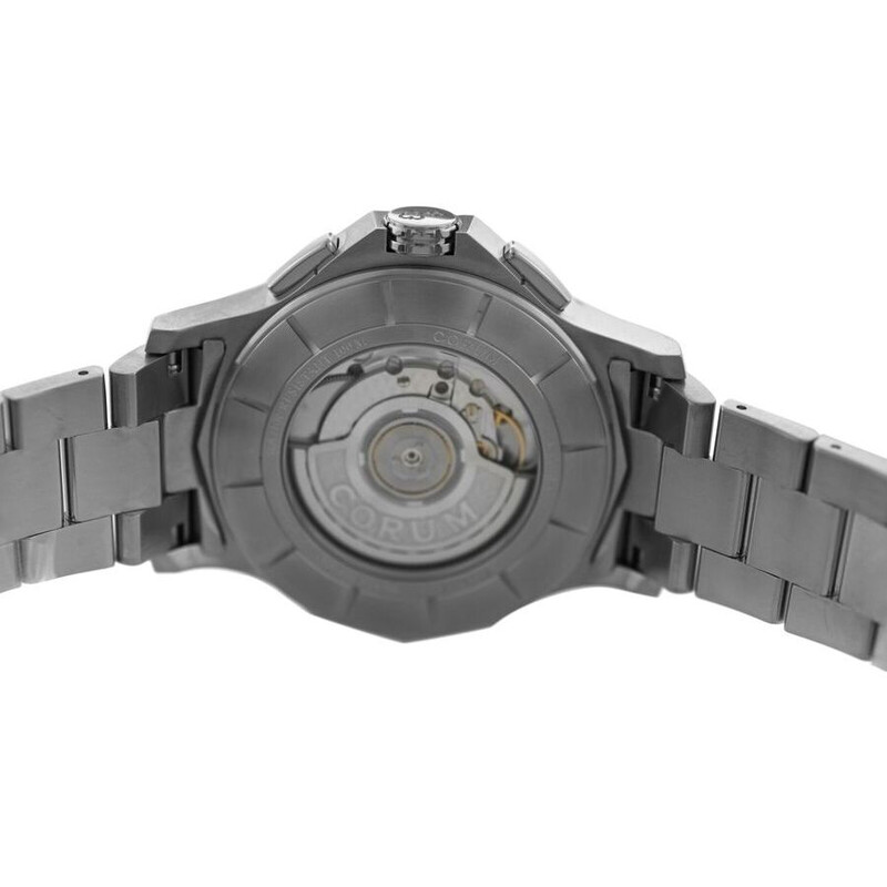 Corum Admiral Legend Chronograph Automatic Black Dial Men's Watch