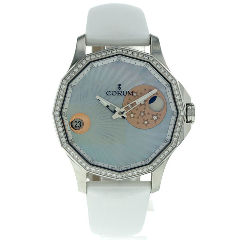 Corum Admiral'S Cup Legend Mystery Moon Automatic Diamond Blue