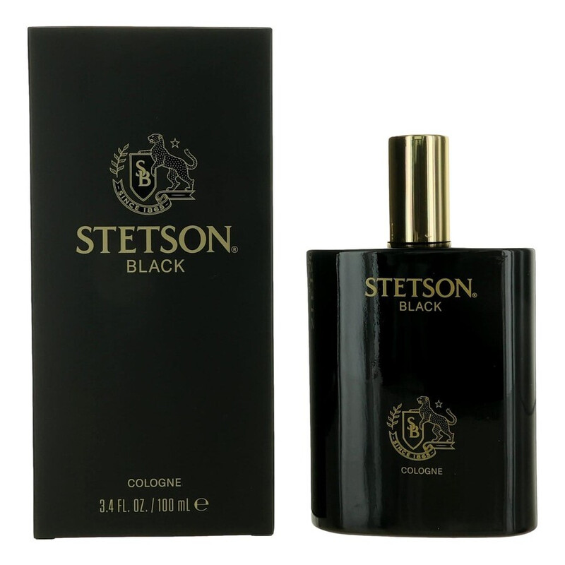 Coty Men's Stetson Black EDC Spray 3.4 oz Fragrances 810023677581