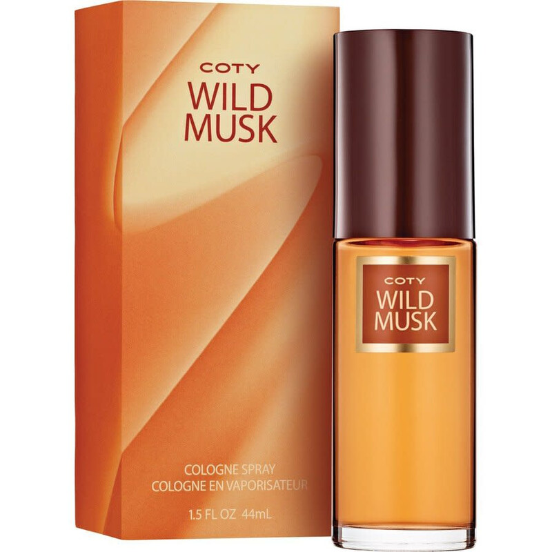 Coty Wild Musk by Coty Cologne Spray 1.5 oz (w)