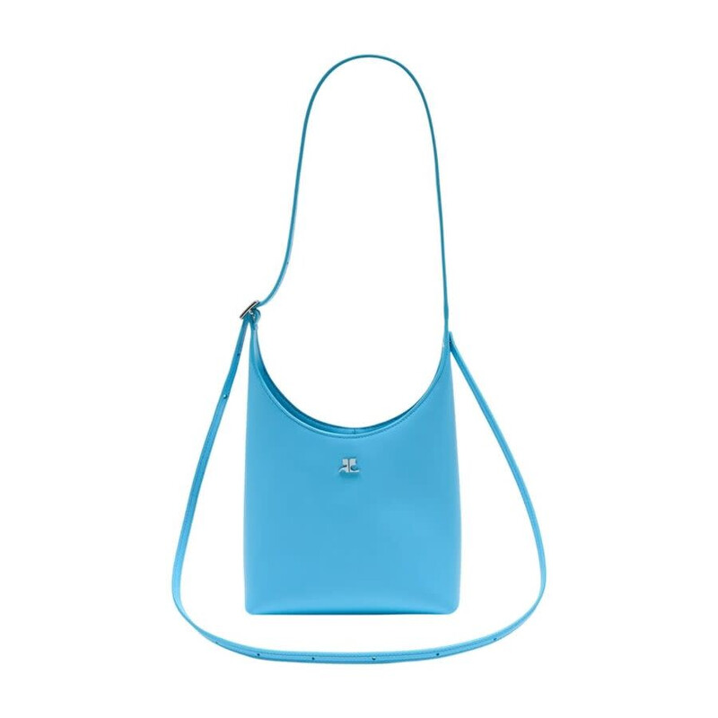 Courrèges Melt Shoulder Bag — Blue 226GSA228CR0027-7027
