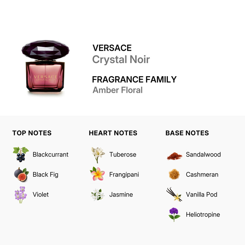 Crystal Noir by Versace EDP Spray 3.0 oz (w)