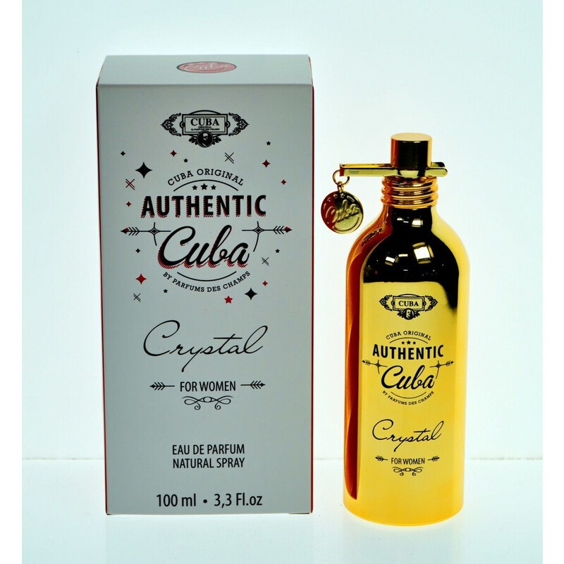 Cuba Ladies Authentic Crystal EDP Spray 3.3 oz Fragrances 5425039222837