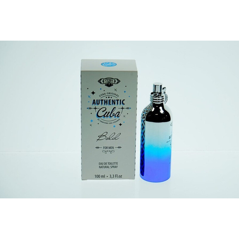 Cuba Men's Authentic Bold EDT Spray 3.33 oz Fragrances 5425039222035