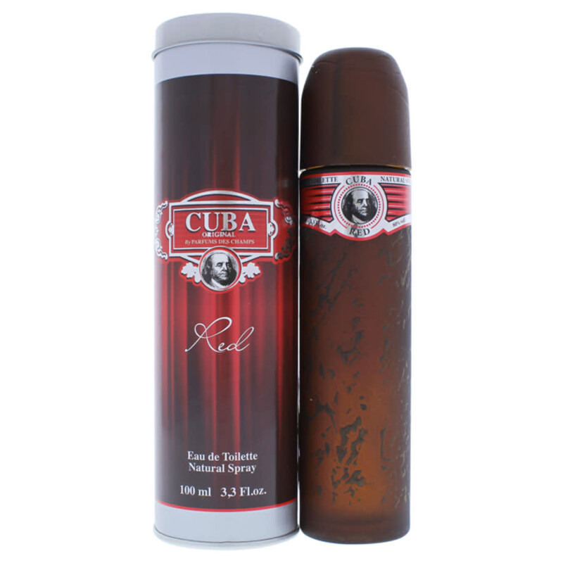 Cuba Red by Cuba for Men - 3.3 oz EDT Spray