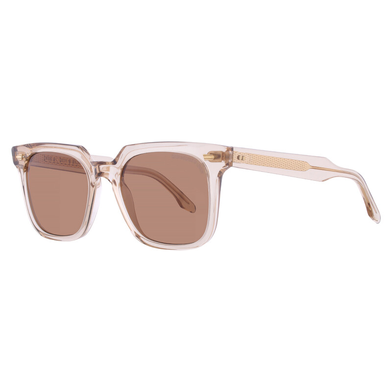 Cutler And Gross Brown Square Unisex Sunglasses CGSN138752 006 52