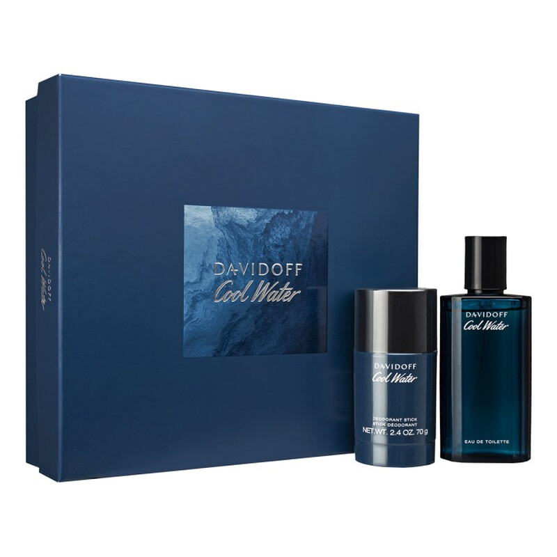 Davidoff Men's Cool Water 2pcs EDT Gift Set Fragrances