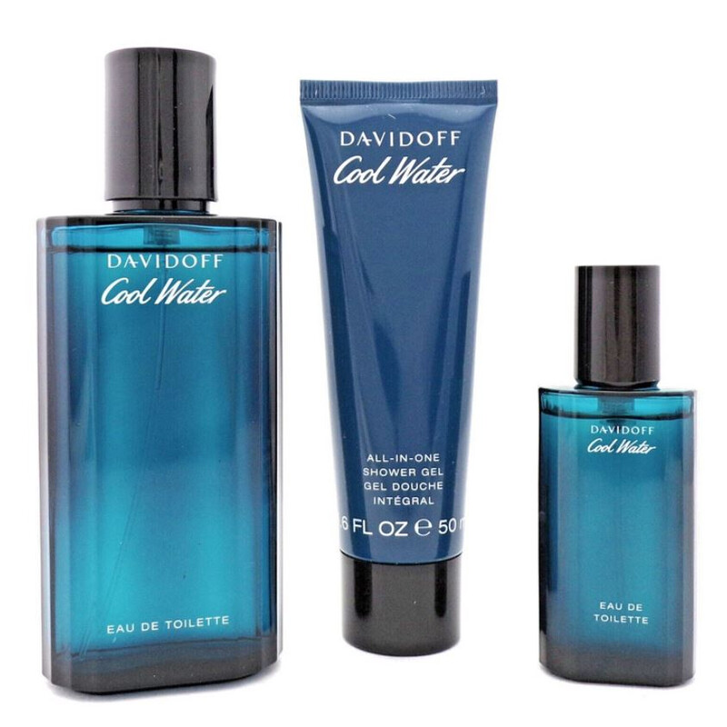 Davidoff Men's Coolwater Gift Set Fragrances 3616304957543