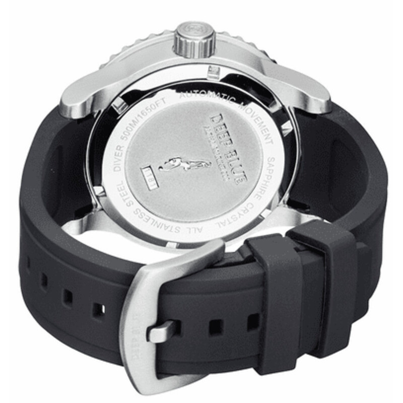 Alpha Dial Deep Blue ALPHA MARINE FULL LUME DIAL Purple Dial Men's Watch ...