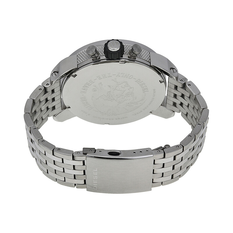 Diesel SBA Dual Time Chronograph Grey Dial Men's Watch DZ7259